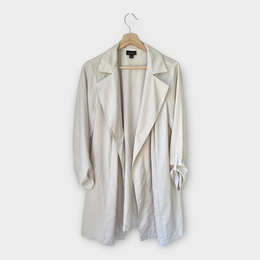 J.Jill Wherever Collection Easy Care Cardigan Blazer Wrap, size M Petite
